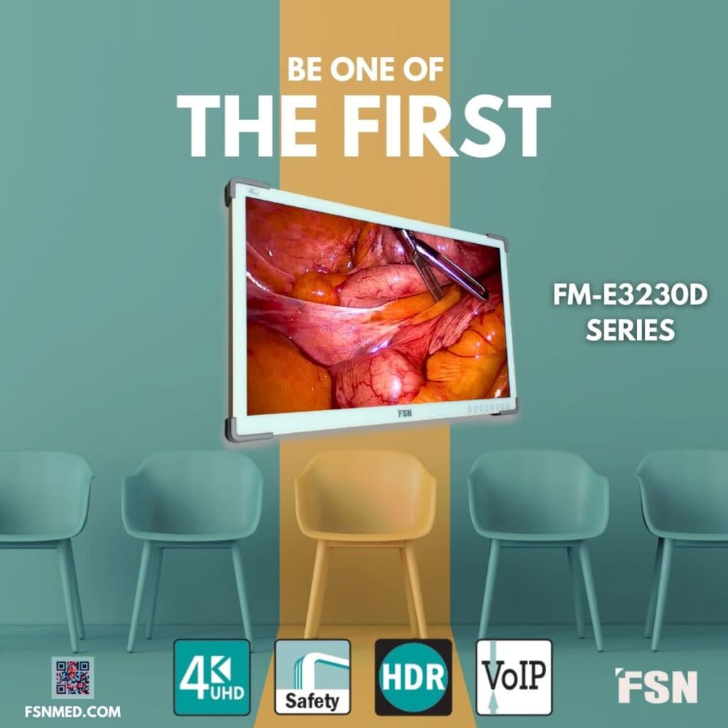 FSN FM E3230D 4K VOIP HDR Medical Display Monitor 1 1024x1024 1