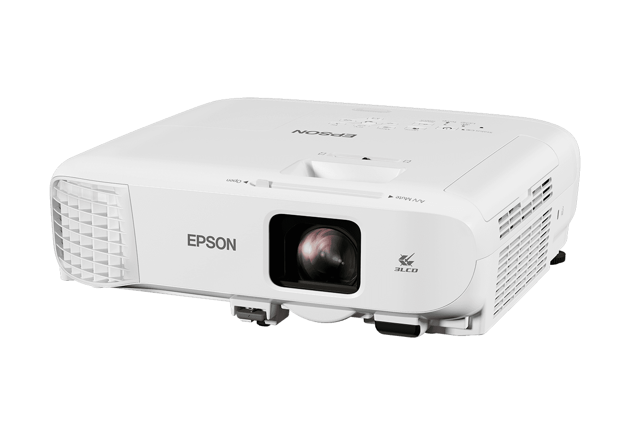 Проектор Epson EB-982W — вид спереди слева