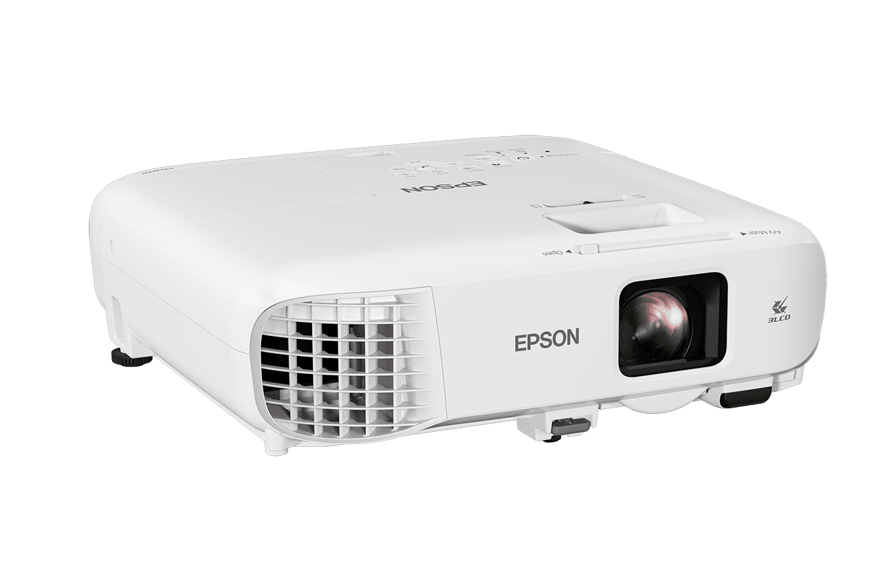 Проектор Epson EB-992F — вид спереди справа