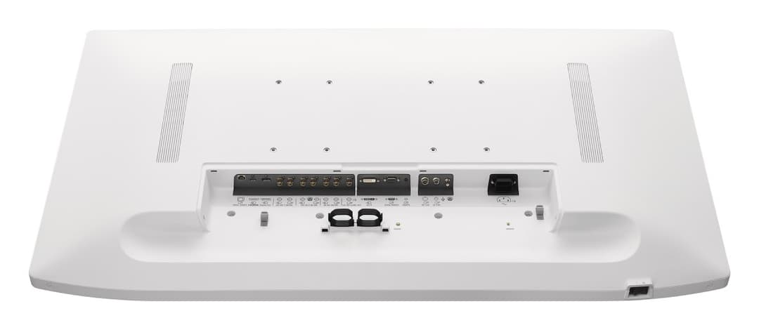 Sony LMD-XH550MT — панель разъёмов 12G-SDI, DisplayPort, HDMI, DVI-D