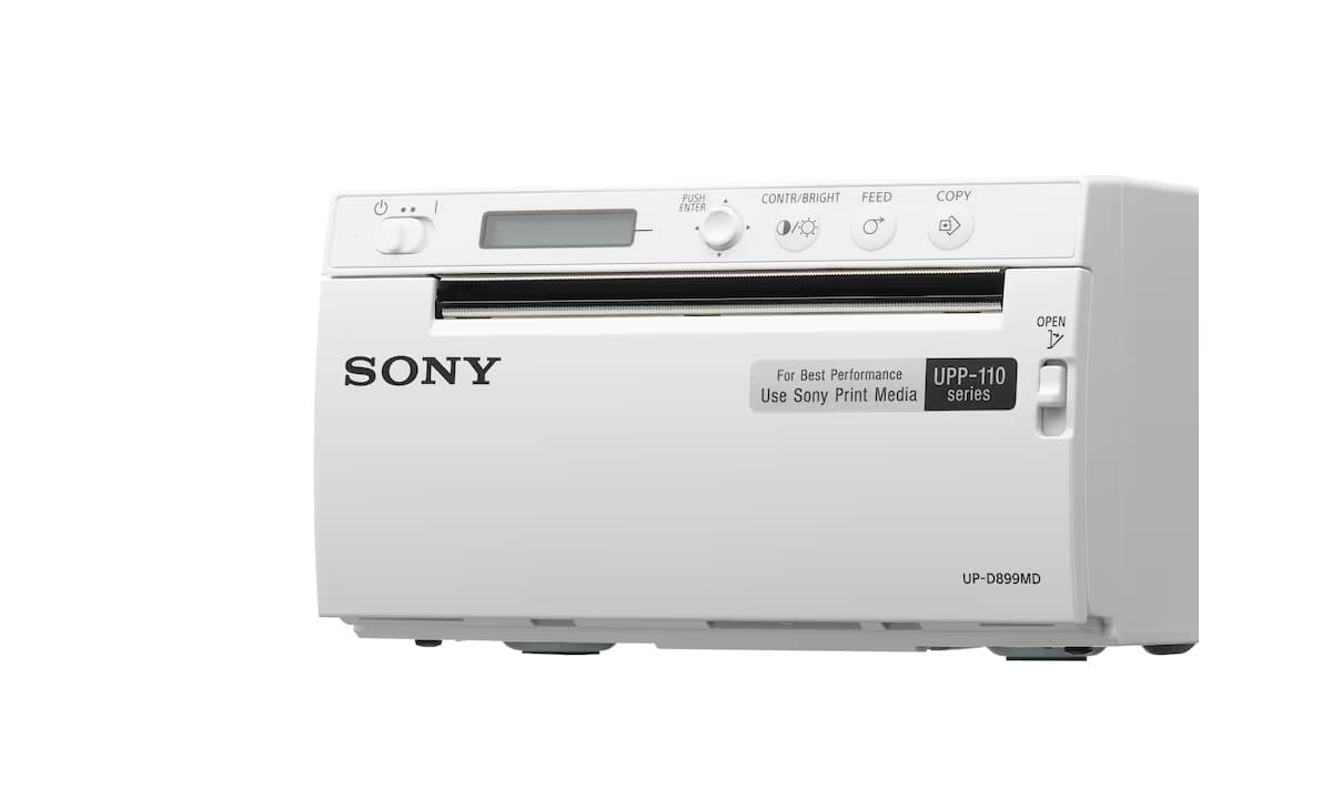 Sony UP-D899MD — панель управления крупным планом