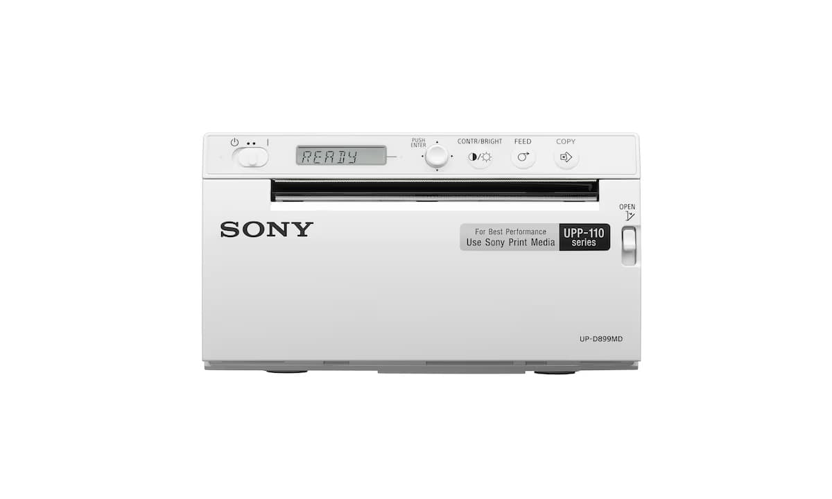 Sony UP-D899MD — фронтальная панель с ЖК-дисплеем и джойстиком